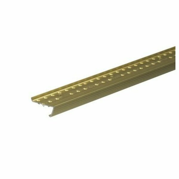 Thermwell Products H70FLS/6 CARPET BAR FLEX 72 IN SILVER W/TEETH H70FLS6